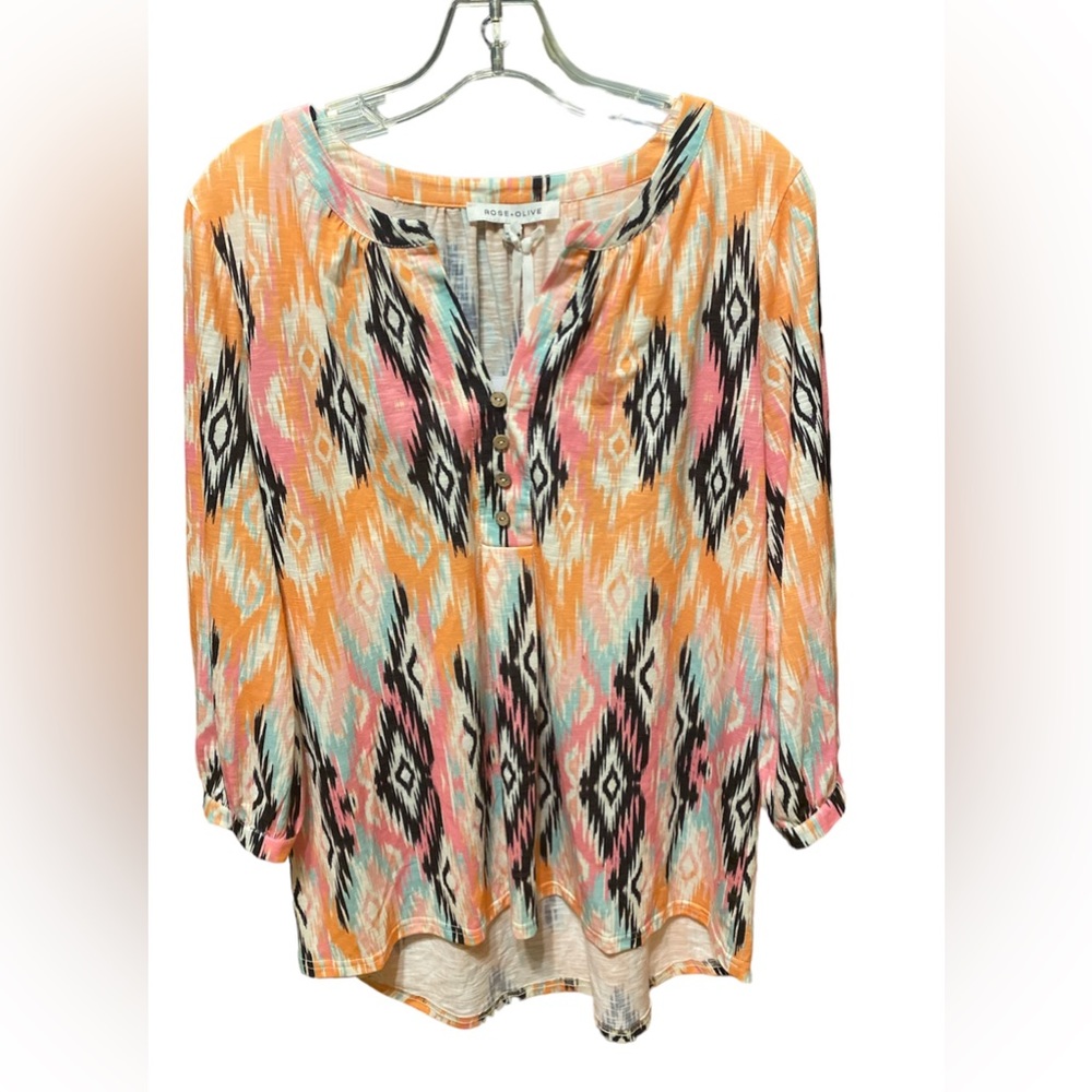 Rose & Olive Long Sleeve Blouse